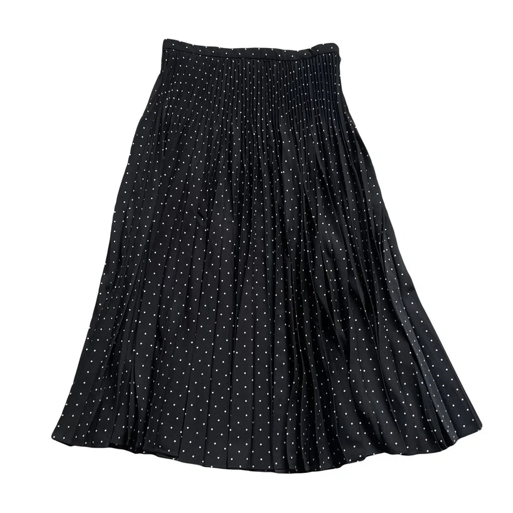 Club Monaco Black and White A-Line Skirt - Picture 1 of 7